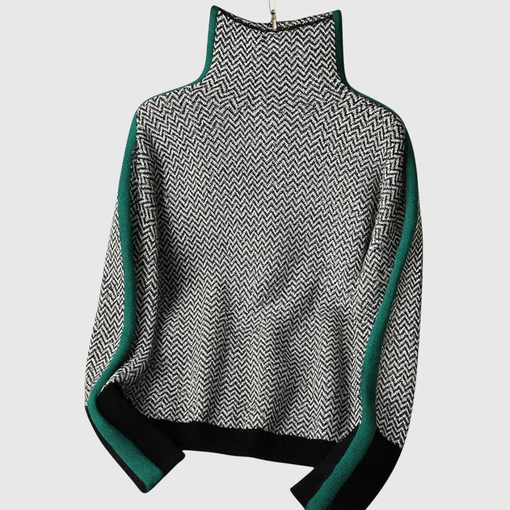 Elin | Hochgeschlossener Pullover