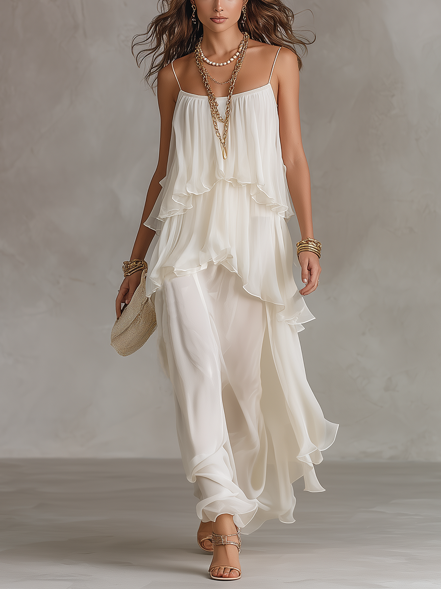 AURELIA | Maxikleid Chiffon