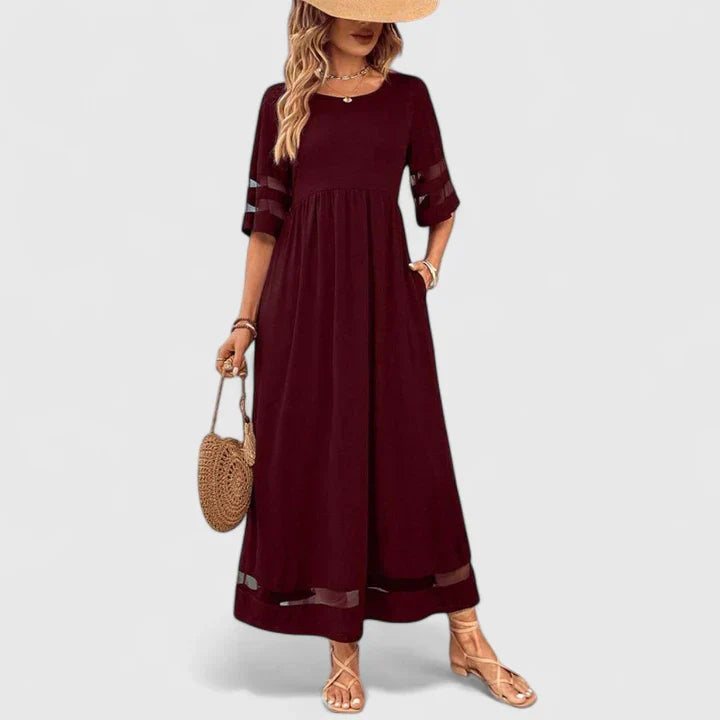 Delymarina | Elegantes Midi-Kleid