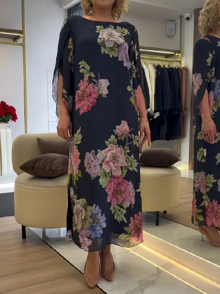 Ava | Maxikleid mit Blumenmuster