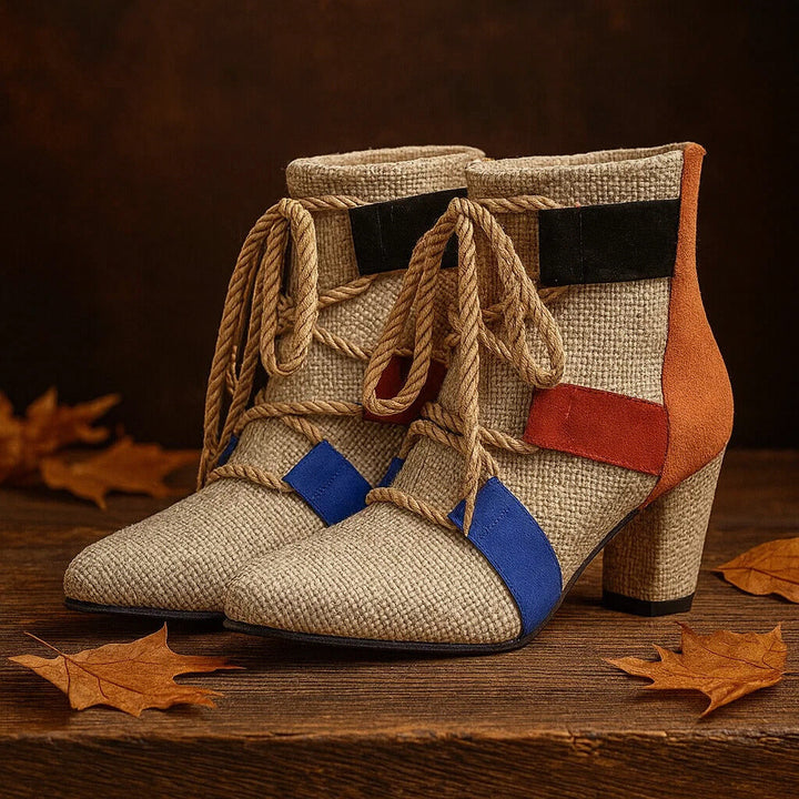 RAYA SEIL-SCHNÜRSENKEL BOOTIES