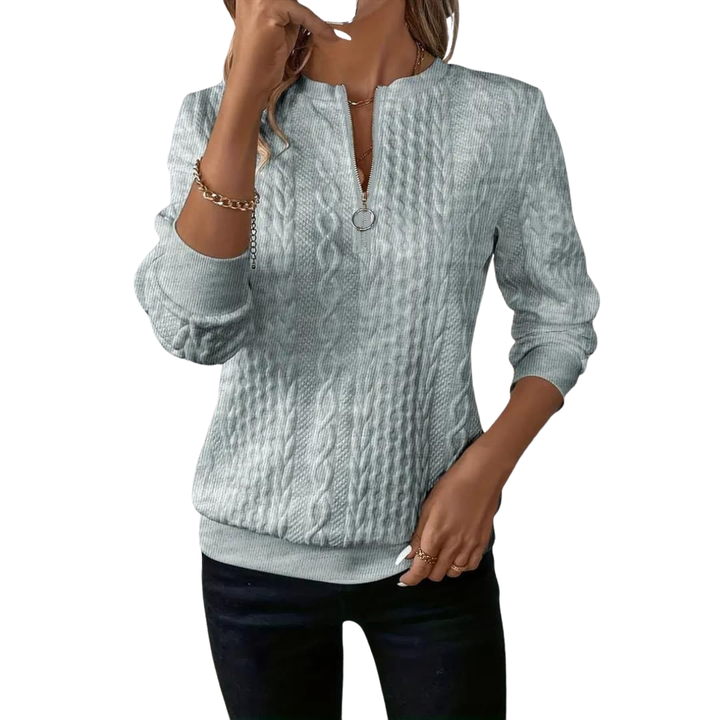 Eleganter Stilvoller Strickpullover