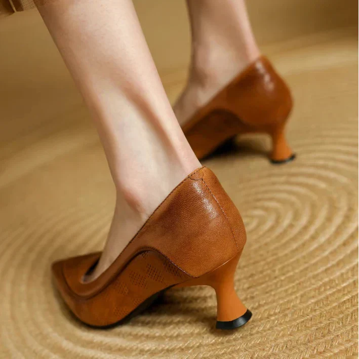Fiona Elegante Pumps echtes Leder