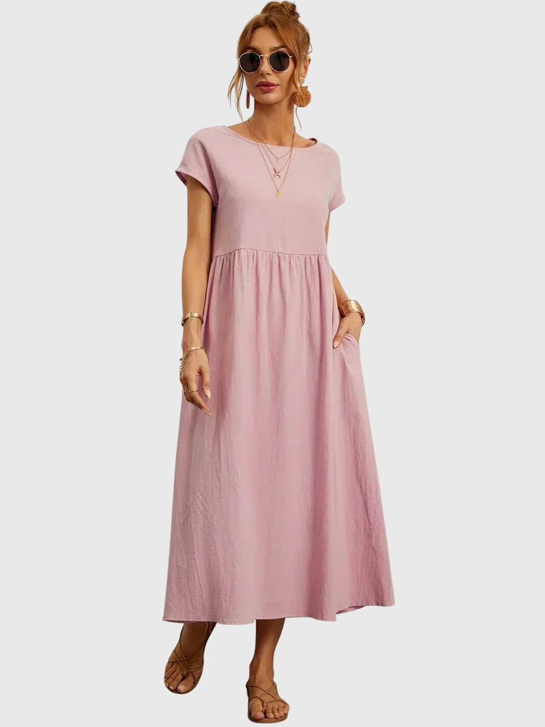 Giselle™ - Lässiges Kleid mit Taschen