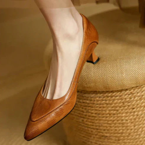 Fiona Elegante Pumps echtes Leder