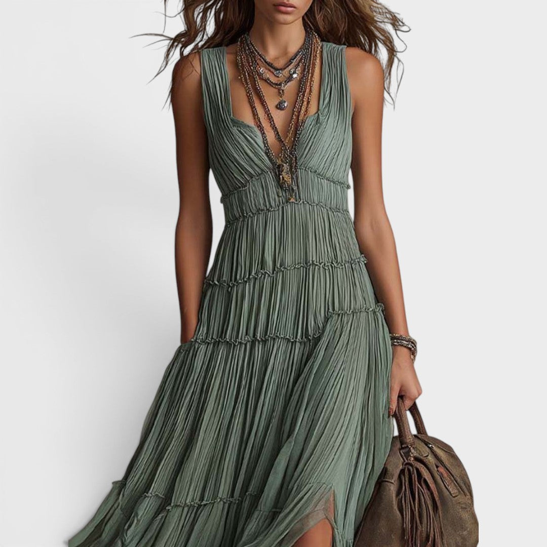 Bonnie | Müheloses Bohemian-Maxi-Kleid
