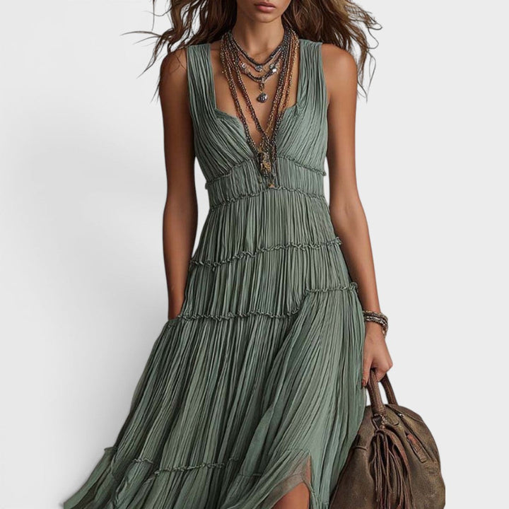 Bonnie | Müheloses Bohemian-Maxi-Kleid