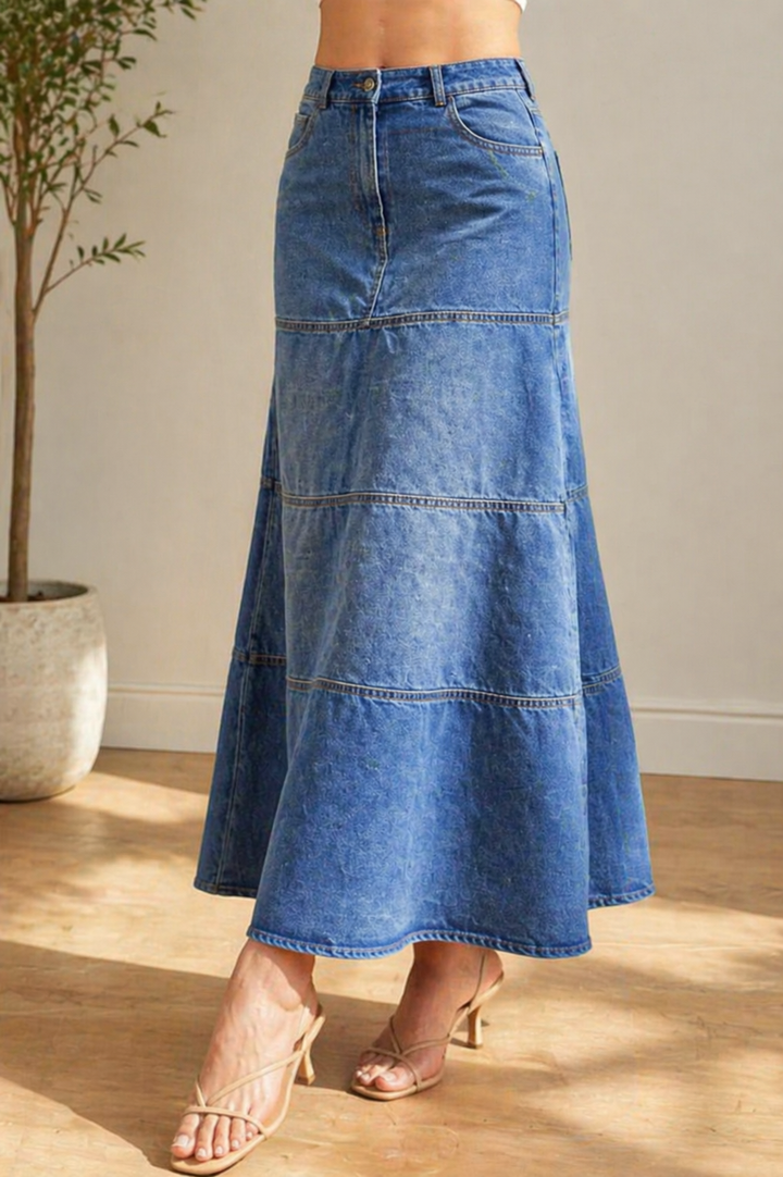 Mary | Mid-Length Denimrock
