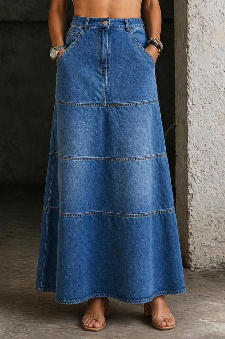 Mary | Mid-Length Denimrock