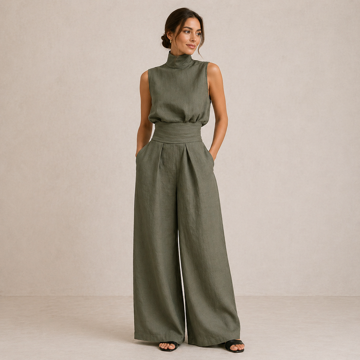 ZIRELLA | Minimalistisches Set mit Weiten Hosen