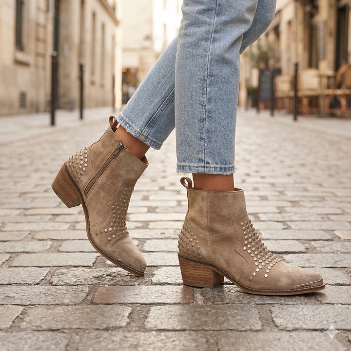Annie | Ankle Boots mit Nieten