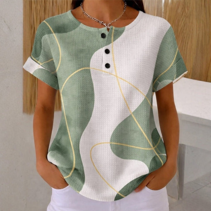 Anaïs™ | Lässige Bluse mit Farbblöcken