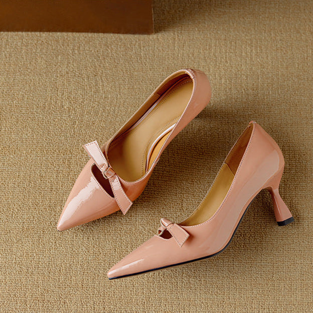 Elayna Elegante Pumps aus echtem Leder