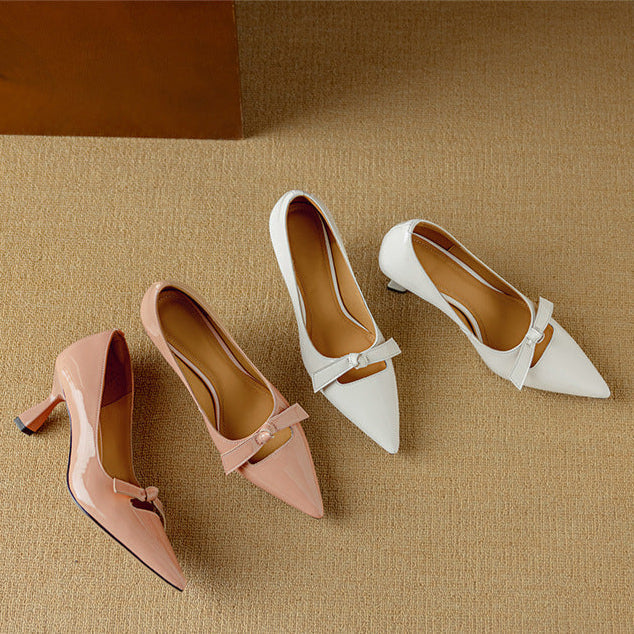 Elayna Elegante Pumps aus echtem Leder