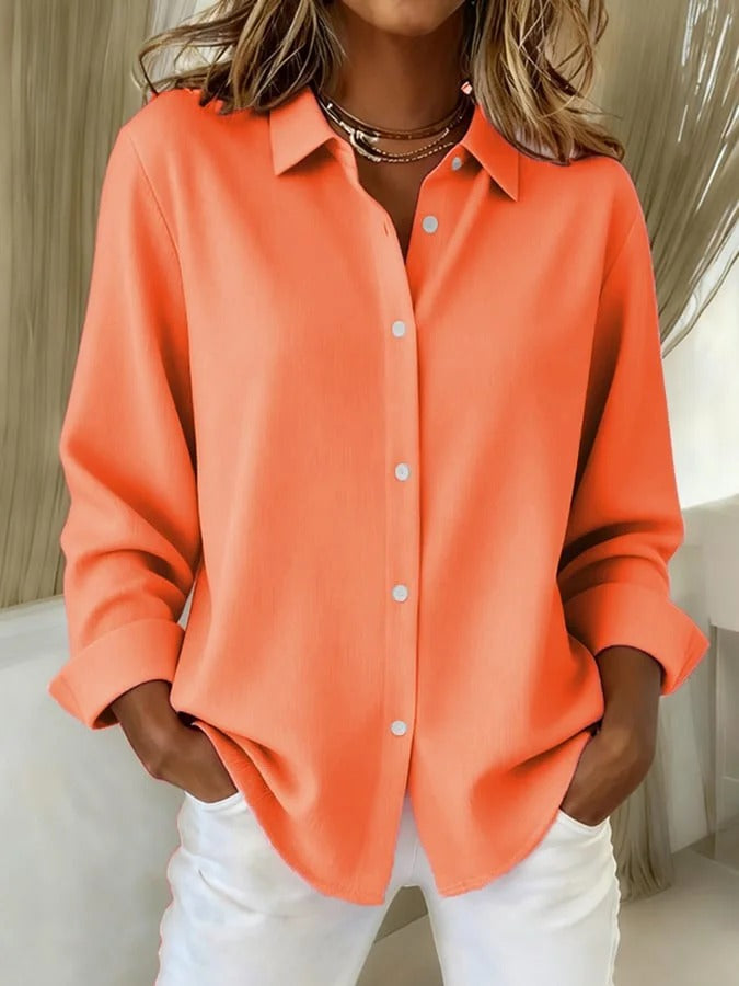 Aurelie | Elegante Knopf Bluse