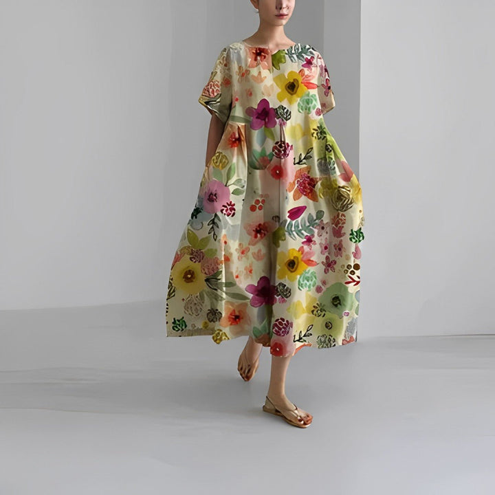 Celia | Garten Göttin Kleid