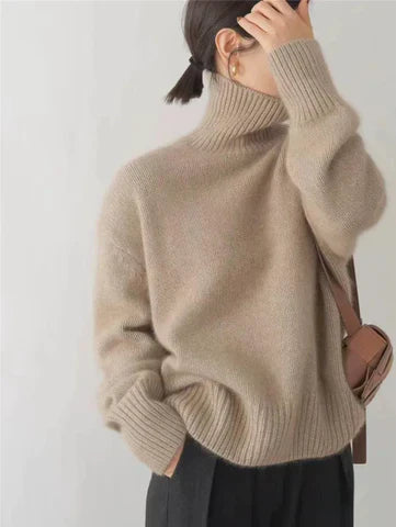 Anna | Luxuriöser Rollkragenpullover