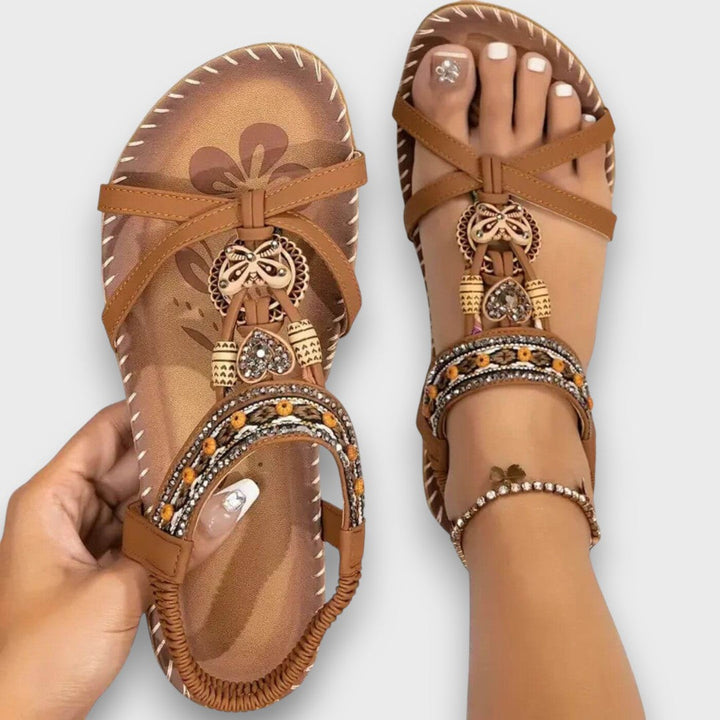 Arlena | Boho-Sandalen mit orthopädischem Komfort