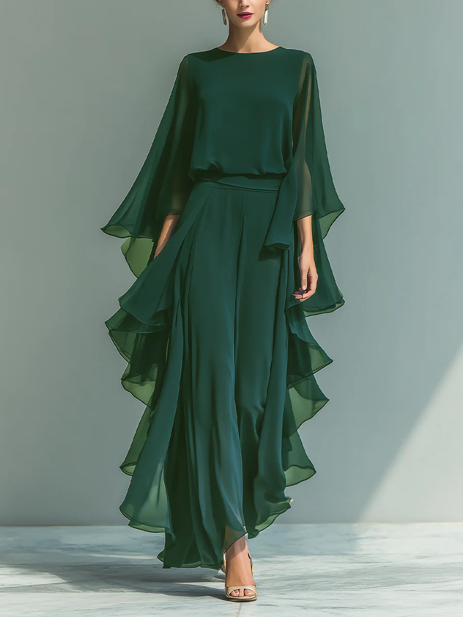 Aurelia | Eleganter Fließender Abend-Jumpsuit