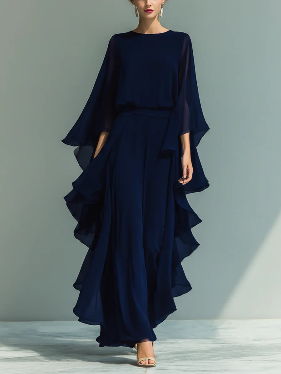 Aurelia | Eleganter Fließender Abend-Jumpsuit