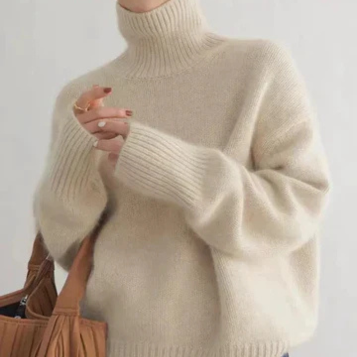 Anna | Luxuriöser Rollkragenpullover