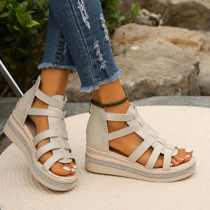 Elegante Wedge-Orthopädische Sandalen