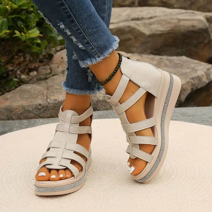 Elegante Wedge-Orthopädische Sandalen