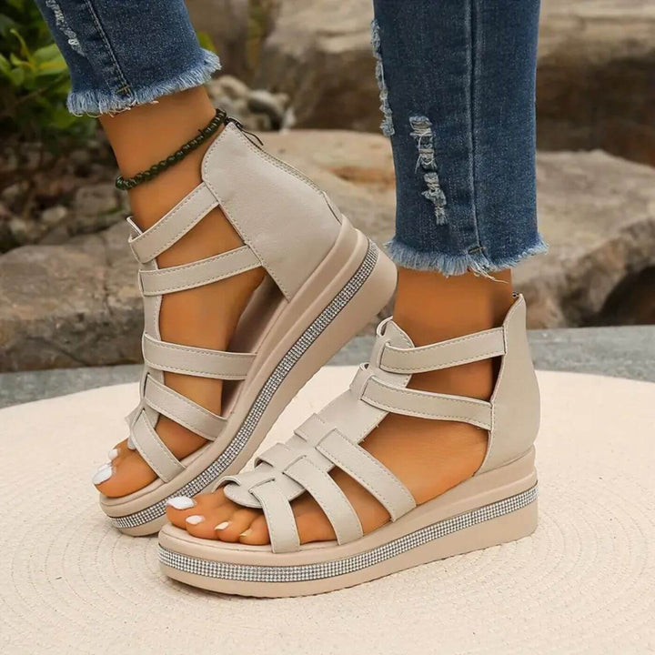 Elegante Wedge-Orthopädische Sandalen