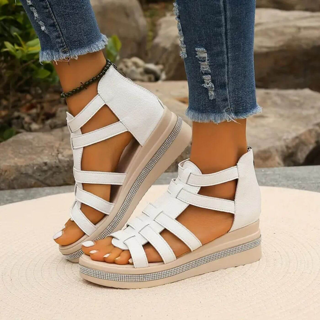 Elegante Wedge-Orthopädische Sandalen