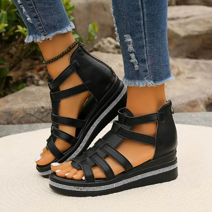 Elegante Wedge-Orthopädische Sandalen