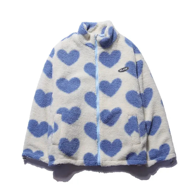 Daria™ Wendbare Jacke mit Herzchen