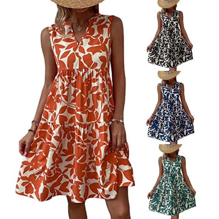 Grace™ Chic Ärmelloses Mini-Kleid