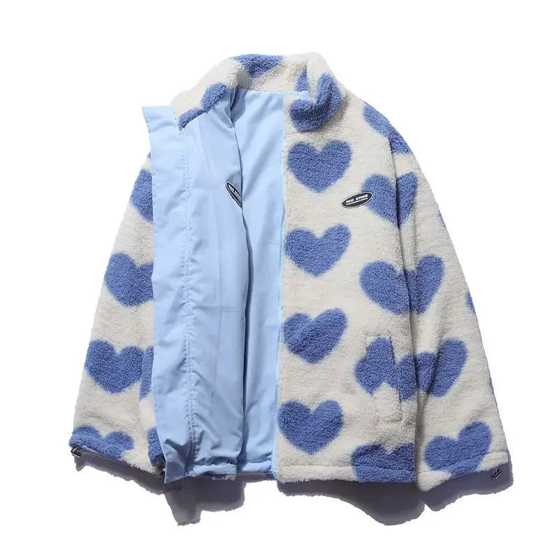 Daria™ Wendbare Jacke mit Herzchen