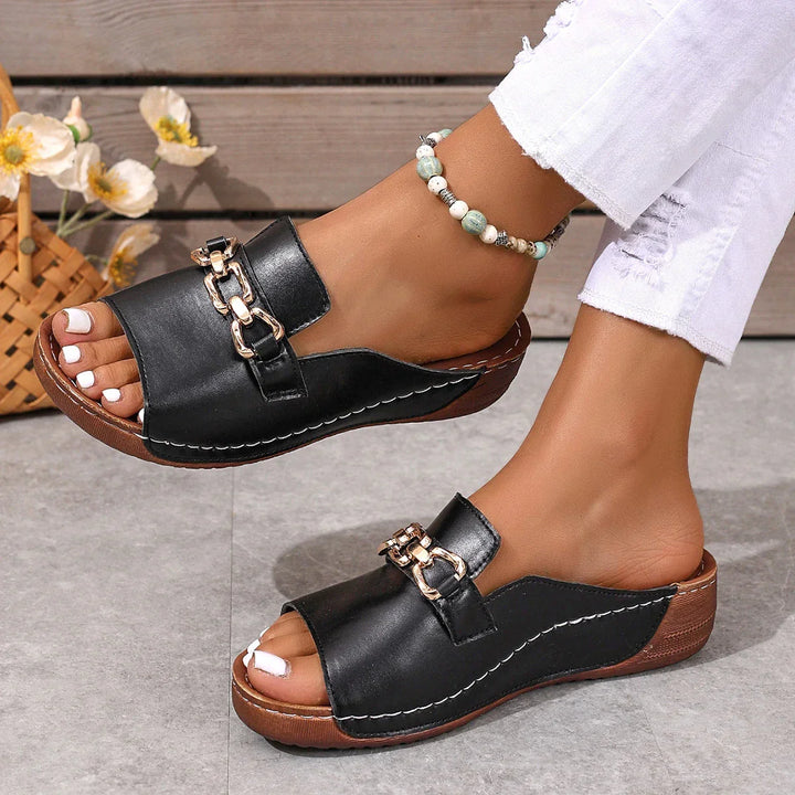 Kiara™ Orthopädische Keilabsatzsandalen