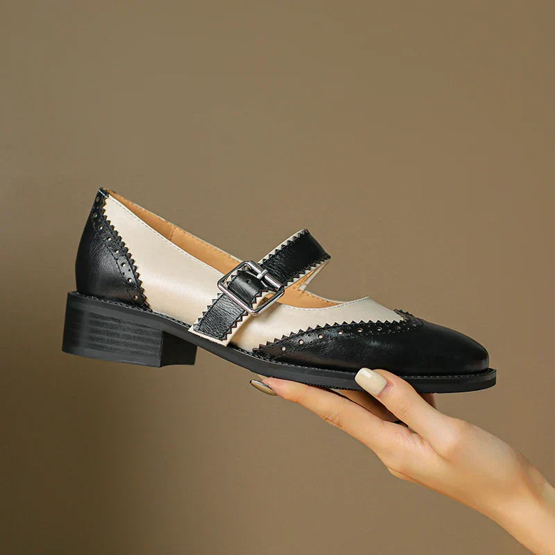 Sarah&Kate™| Miana Leder Mary Janes