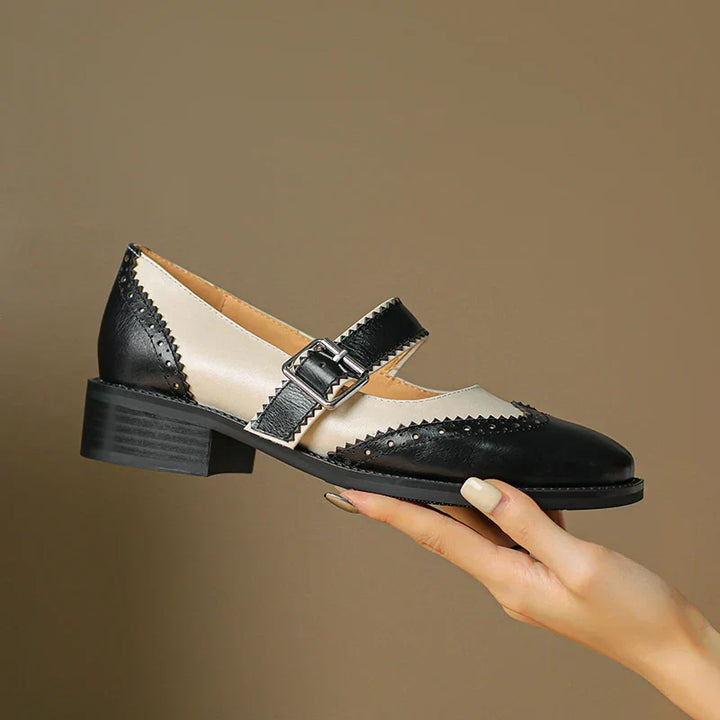 Sarah&Kate™| Miana Leder Mary Janes