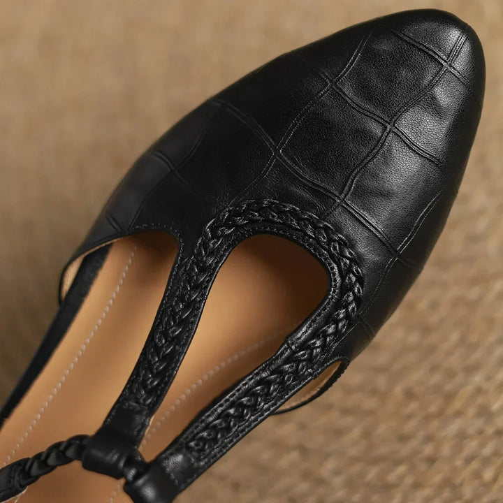 Leder Mary Janes