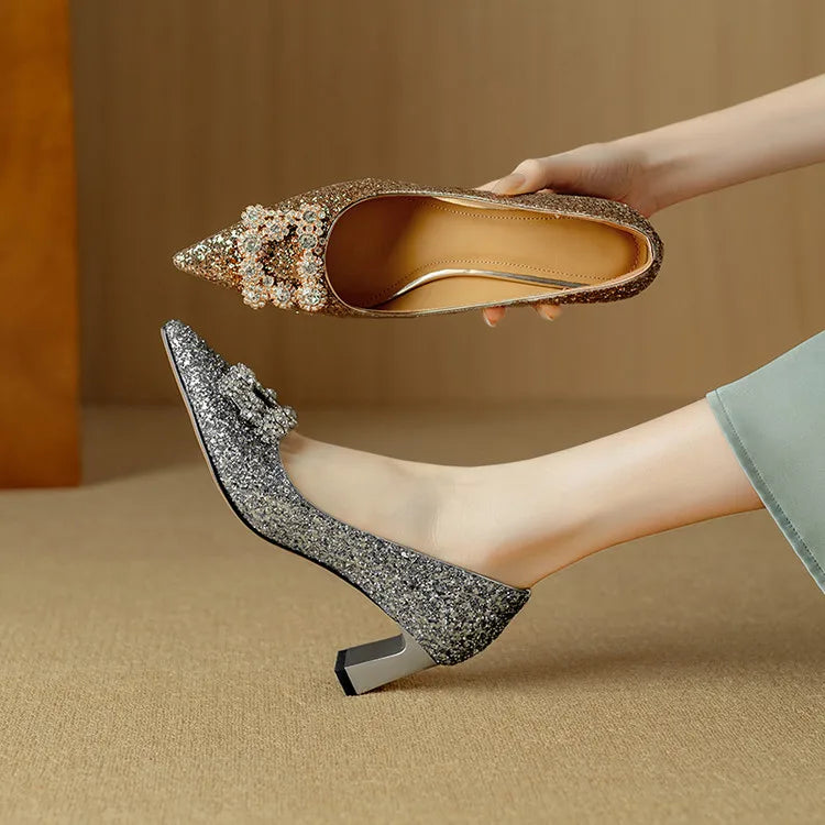 Gloria Glitzer Pumps