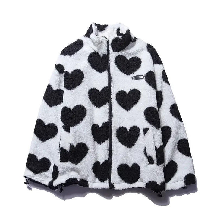 Daria™ Wendbare Jacke mit Herzchen