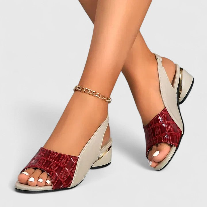 Mariah | Elegante Leder Sandalen