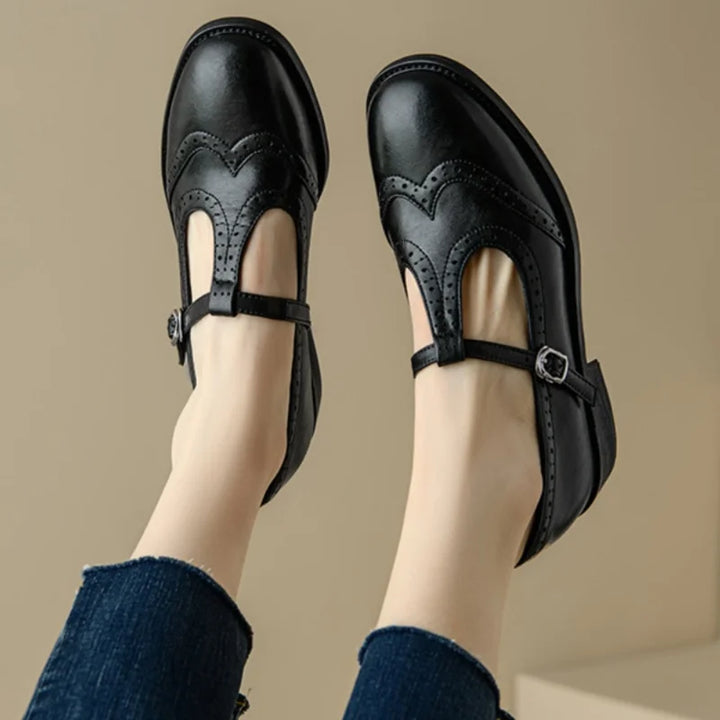 Sarah&Kate™| Elegante T-Strap Mary Janes
