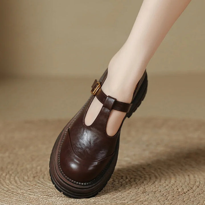 Farisse T-bar Schuhe
