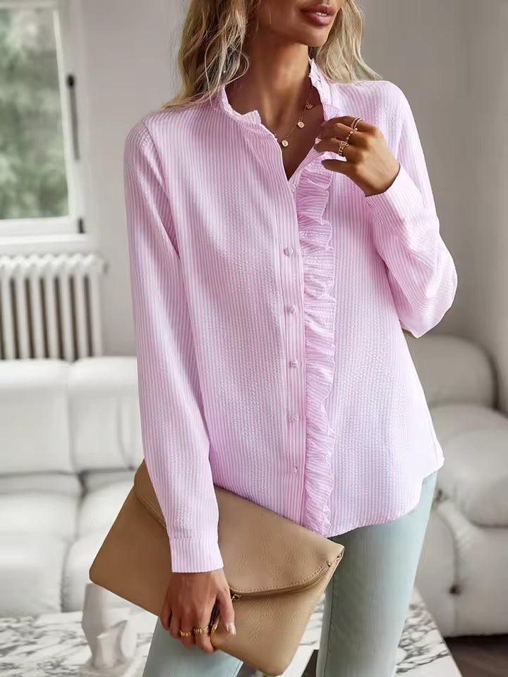 Zeitlose Hemdbluse für jeden Tag