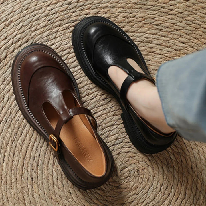 Farisse T-bar Schuhe