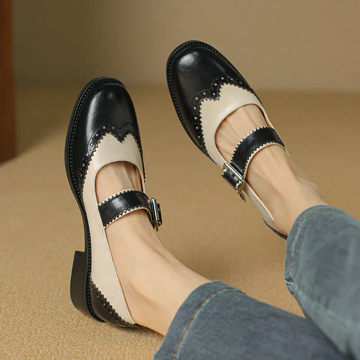 Sarah&Kate™| Miana Leder Mary Janes