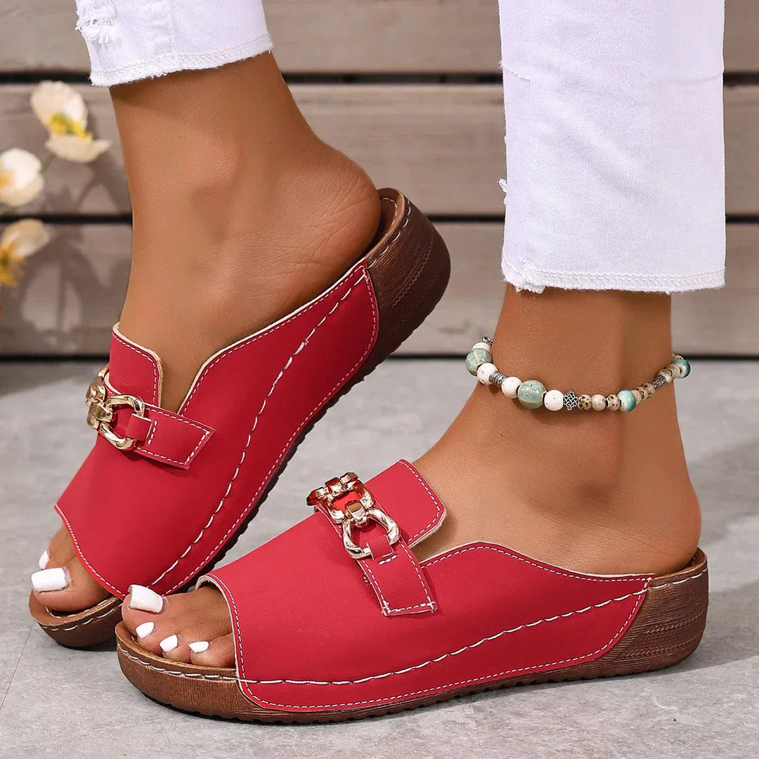 Kiara™ Orthopädische Keilabsatzsandalen