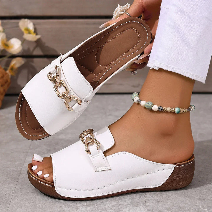 Kiara™ Orthopädische Keilabsatzsandalen