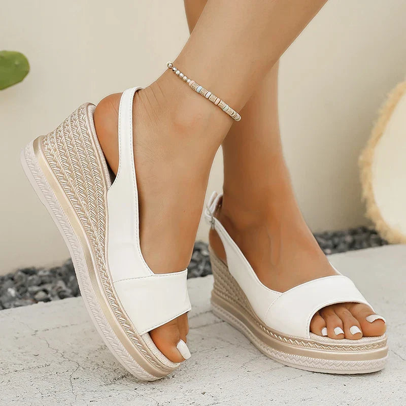 LIVIANA WEDGE-SANDALEN