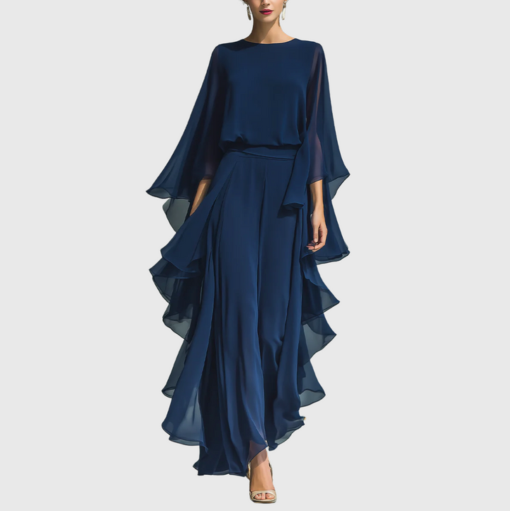 Aurelia | Eleganter Fließender Abend-Jumpsuit