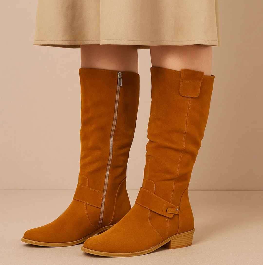 Dani Elegante Lederstiefel